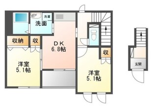 サンライズガーデンの物件間取画像